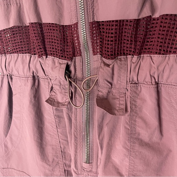 FP Movement Inhale Onesie by Free People Purple Utility Jumpsuit Small - Picture 6 of 10